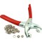 Leatherworking Leather Hole Punch Pliers With 8 Snap Fasteners & Pliers